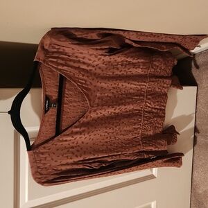 Express blouse, size small, mauve